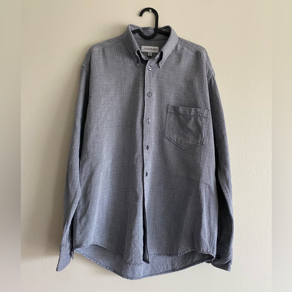 YSL Vintage Yves Saint Laurent Button Down Shirt